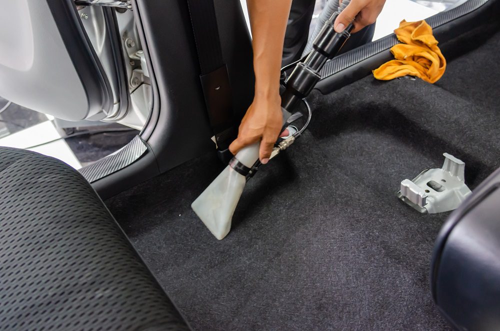 limpieza tapiz auto