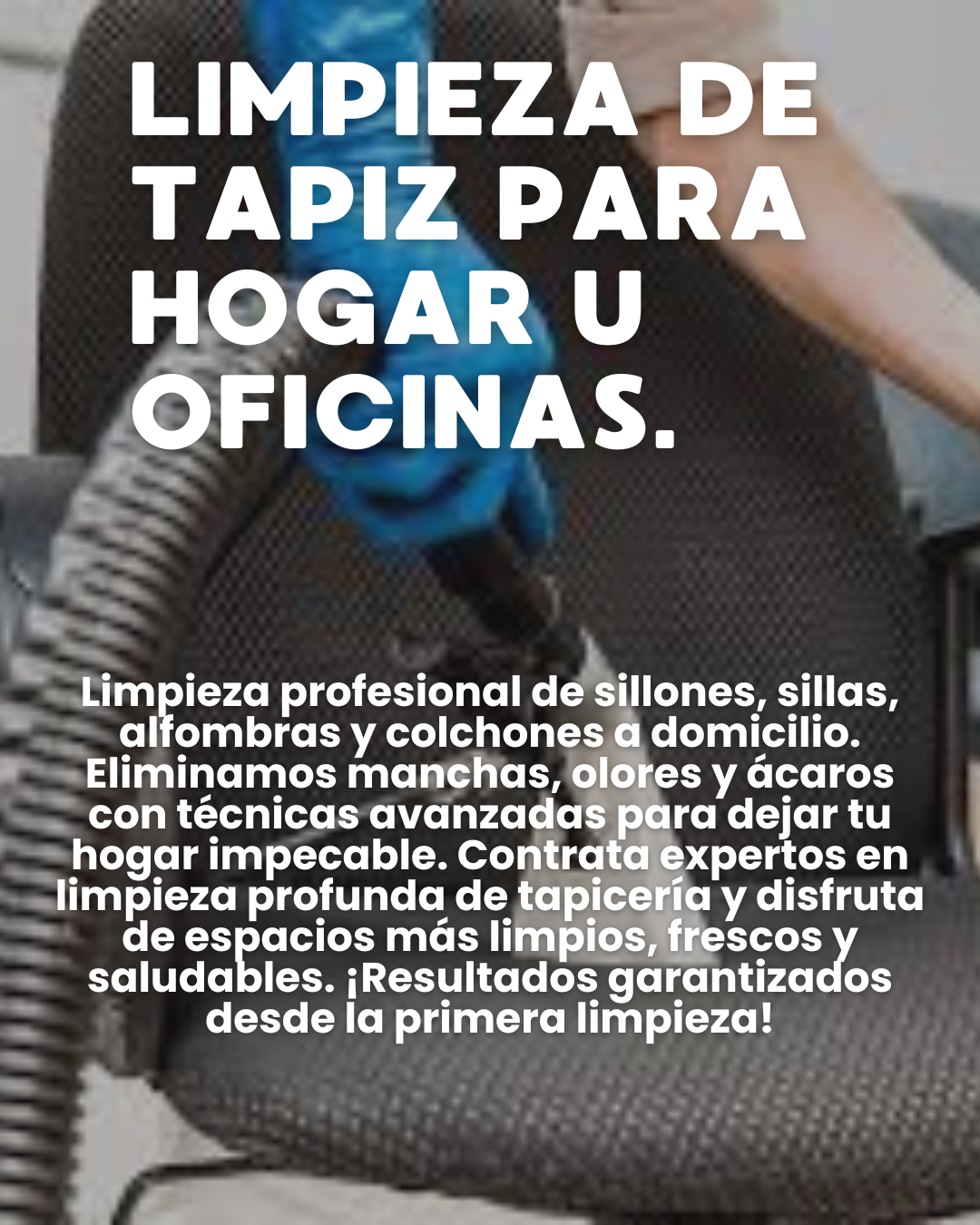 limpieza de sillon